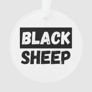 Black Sheep Bold Distressed Rebel Streetwear Art
