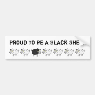 Black Sheep Bumper Sticker