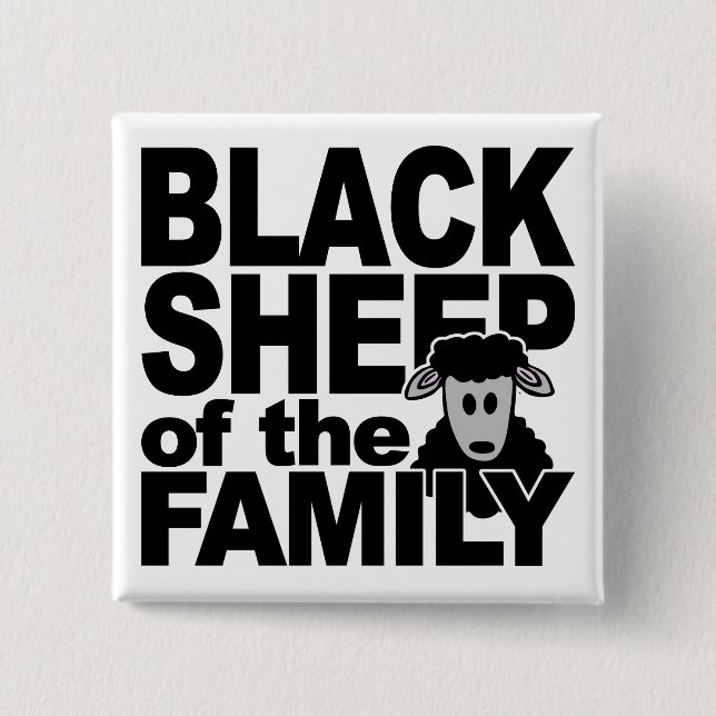 BLACK SHEEP button (Front)