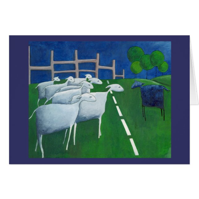 Black Sheep Card (Front Horizontal)