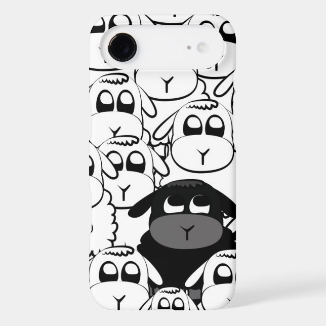 Black sheep Case-Mate iPhone case (Back)
