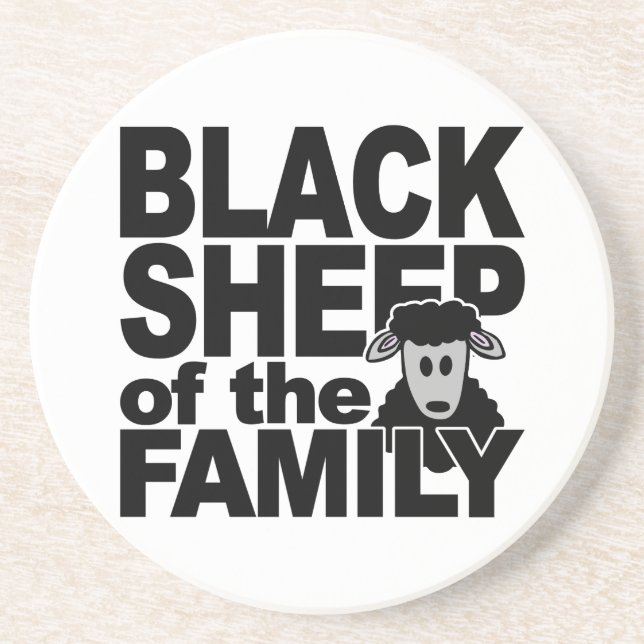 BLACK SHEEP coaster (Front)