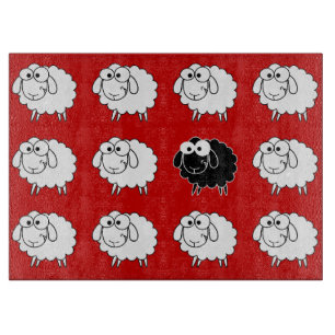 Black Sheep Cutting Board