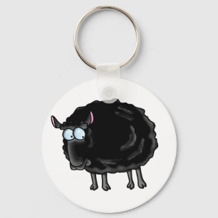 Black sheep keychain