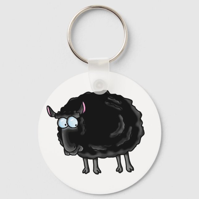 Black sheep keychain (Front)