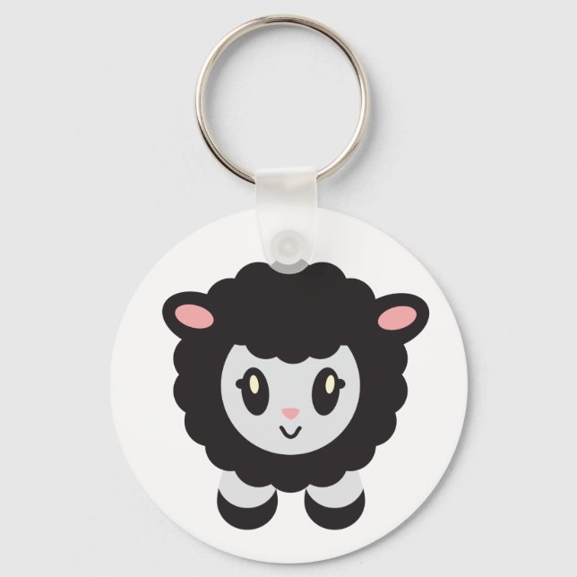 Black Sheep Keychain (Front)