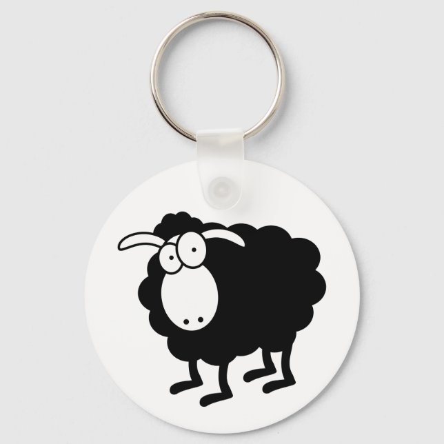 Black Sheep Keychain (Front)