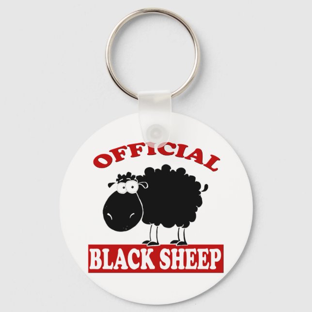 Black Sheep Keychain (Front)