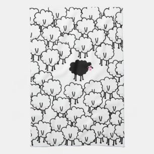 Black Sheep Kitchen Towel