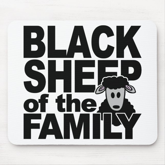 BLACK SHEEP mousepad (Front)