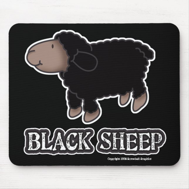 Black Sheep Mousepad (Front)