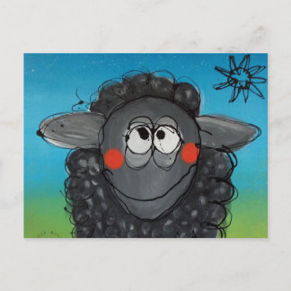'black sheep' postcard