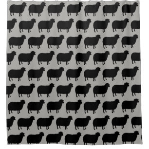 Black Sheep Silhouettes Pattern