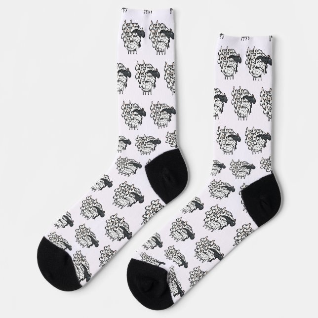 Black Sheep Socks (Left)