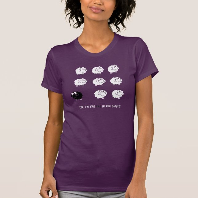 Black sheep T-Shirt (Front)