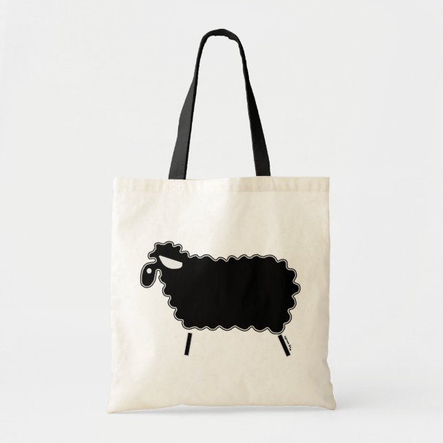 Black Sheep Tote Bag (Front)