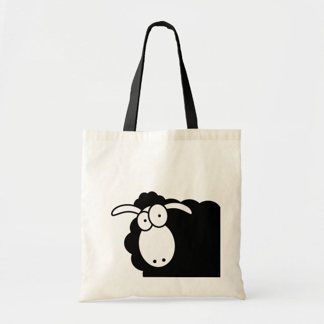 Black Sheep Tote Bag (Devant)