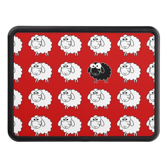 Black Sheep Trailer Hitch Cover (Front)