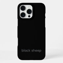 Black Sheep - Typography Case