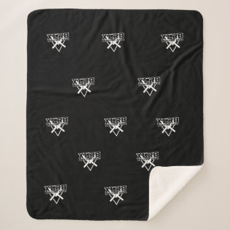 Black Sherpa Sherpa Blanket