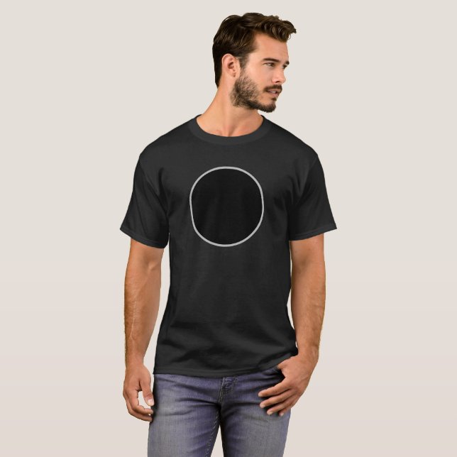Black shirt for men | Camisa negra para hombres (Front Full)