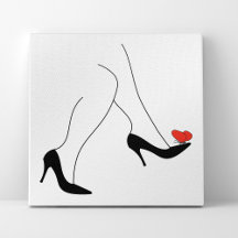 black shoes and butterfly