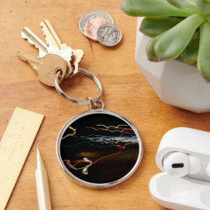 black shooter keychain