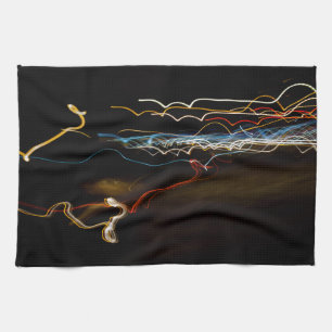 black shooter kitchen towel