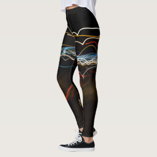 black shooter leggings
