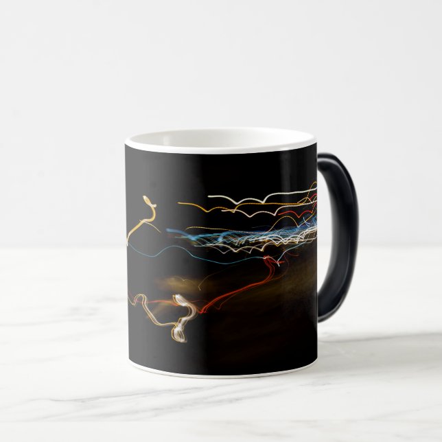 black shooter magic mug (Front Right)