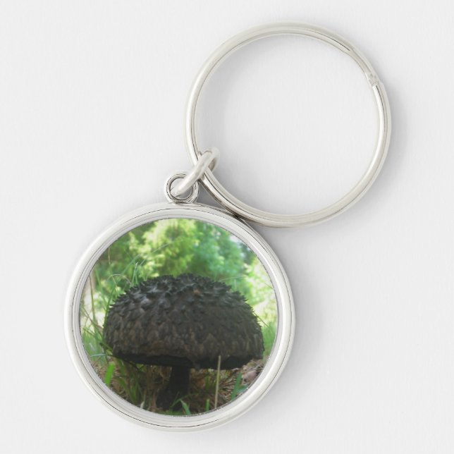Black Shroom Keychain (Front)