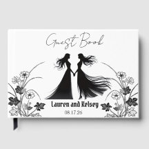 Black Silhouette Wedding Guest
