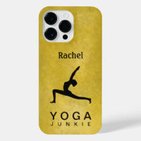 Black Silhouette Yoga Warrior Pose Woman Zazzle