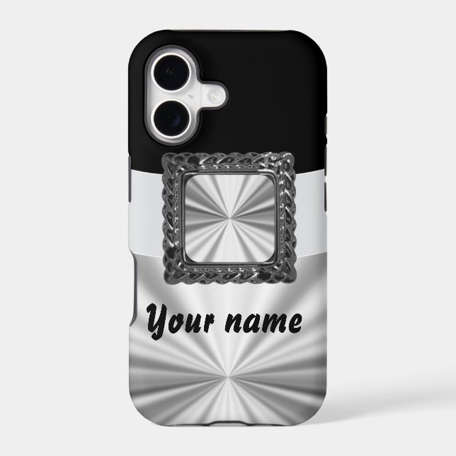 Black & silver customizable (Back)