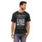 Black Silver Funeral Photo Memorial T-Shirt
