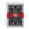 Black Silver Red Hearts, Floral Wedding Invitation
