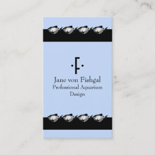 Black Skirt Tetras Business Card