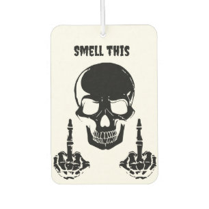 Black Skull Air Freshener
