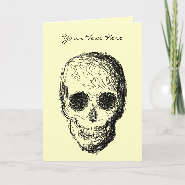 Black Skull. Card (Front)