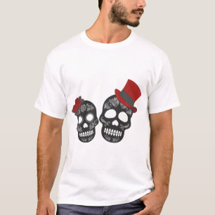 Black Skull Duo Thunder_Cove T-Shirt
