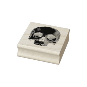 Black Skull Stamp