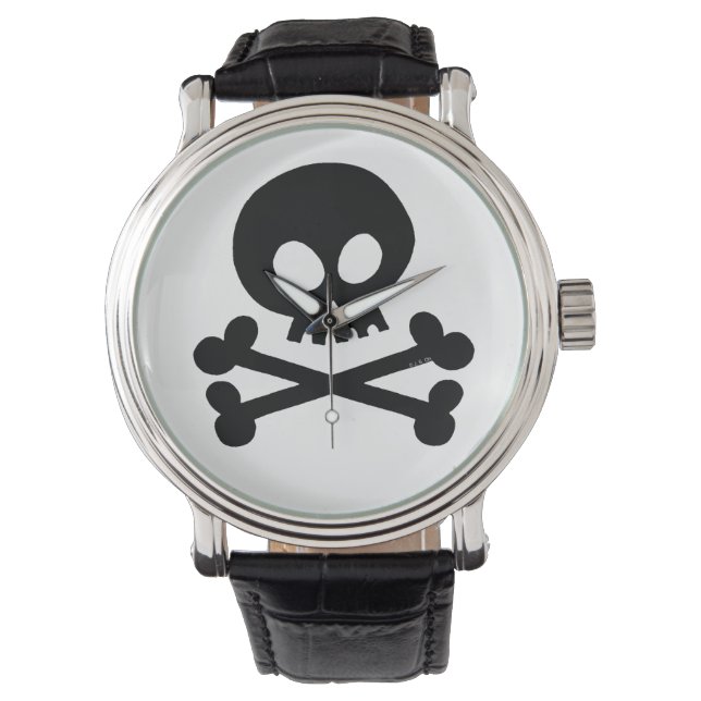 Black skull watch (Front)