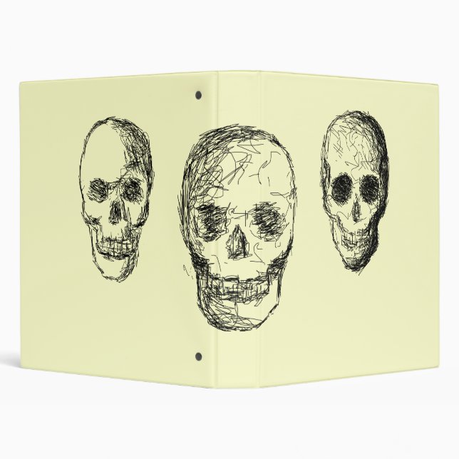 Black Skulls. Binder (Background)