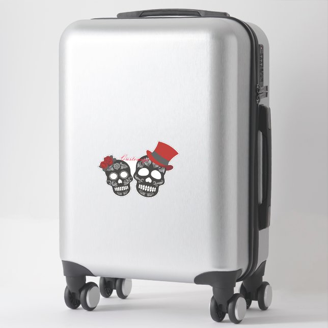 Black skulls Duo Thunder_Cove (Suitcase)