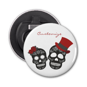 Black skulls Duo Thunder_Cove Bottle Opener