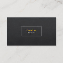 Black Slate Business Card
