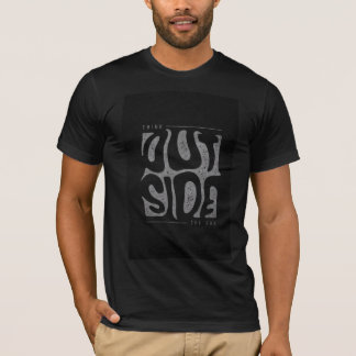 Black sleeve T shirt with new design