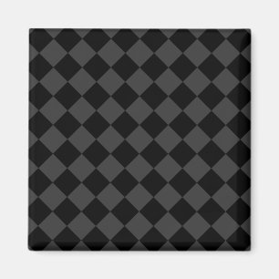 Black & Smoky Black Diamonds – Elegant & Timeless Magnet