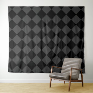 Black & Smoky Black Diamonds – Elegant & Timeless Tapestry