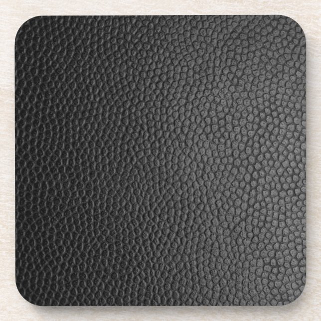 Black Snakeskin Coaster (Front)